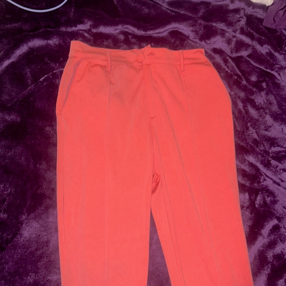 Pink dress pants